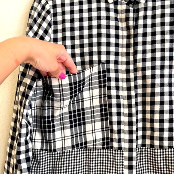 Zara Long Sleeve Button Down. Size: Large - Picture 5 of 8